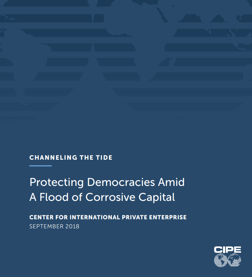 CIPE produces its first Corrosive Capital publication